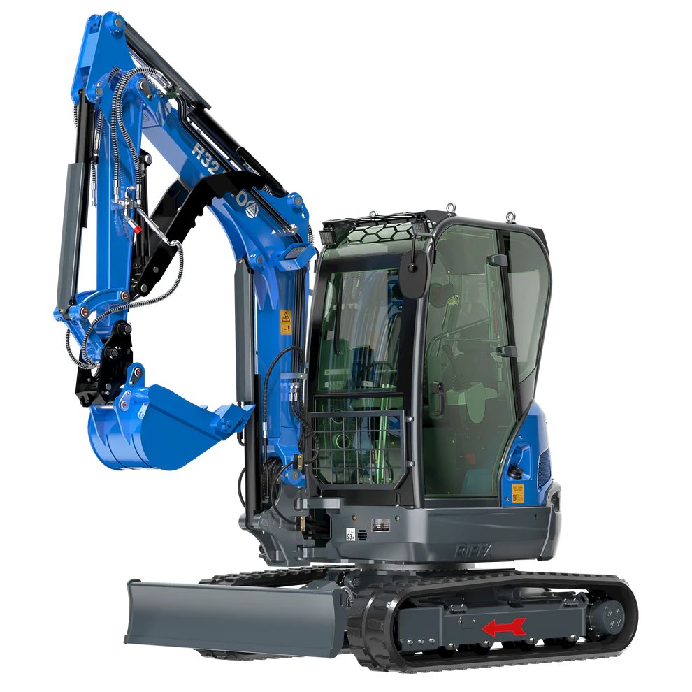 RIPPA R32 PRO minigraver med kabine